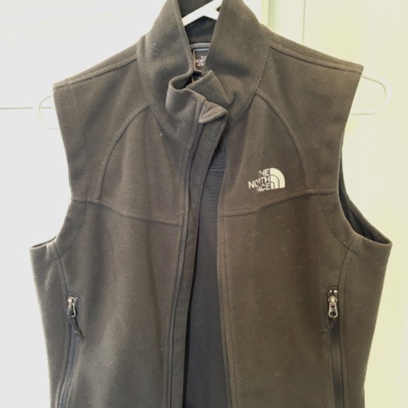 THE NORTH FACE 'Windwall' sz S Women's fleece vest black full frontal zipper - Picture 1 of 12